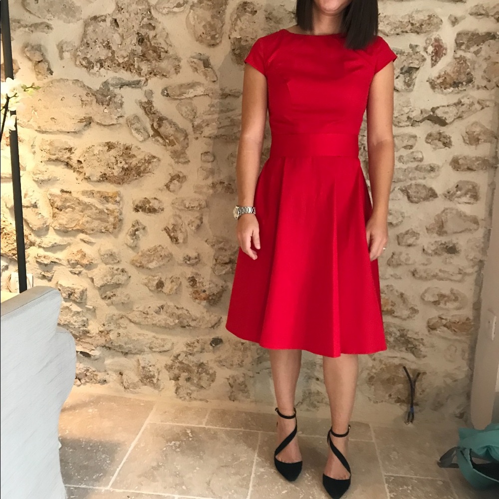Red dresses
